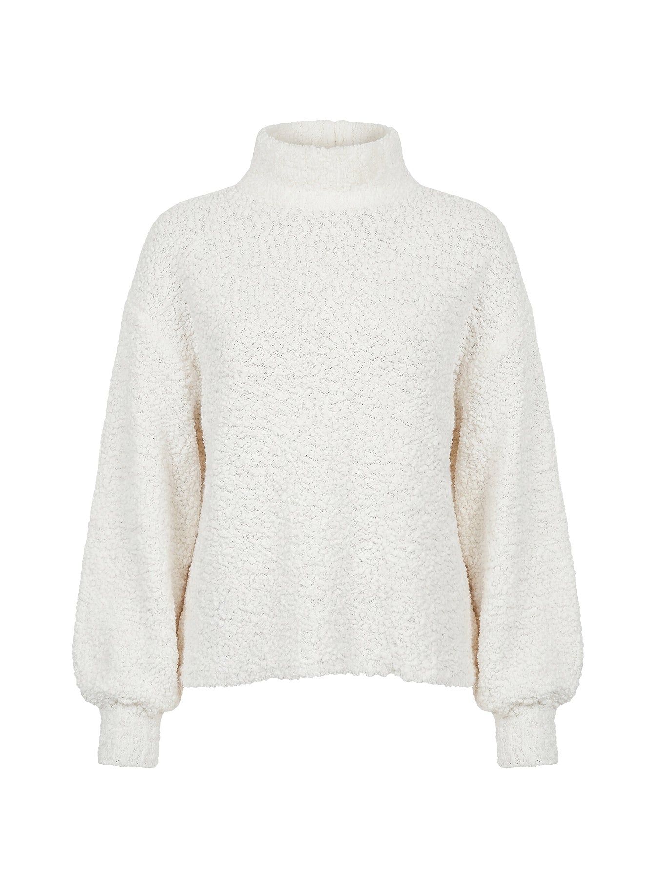 Feyre Boucle Jumper Ivory