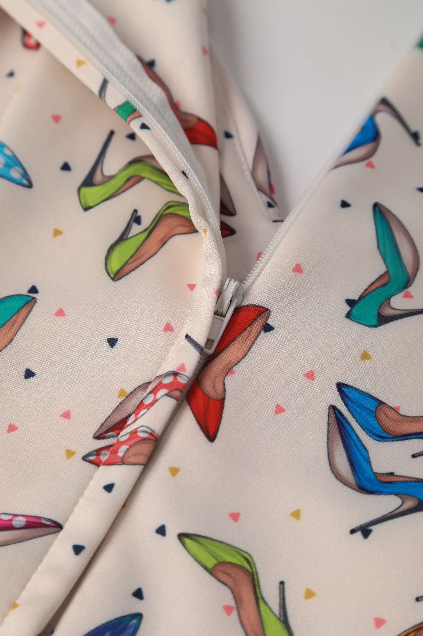 Lily Stiletto Print Off Shoulder Dress