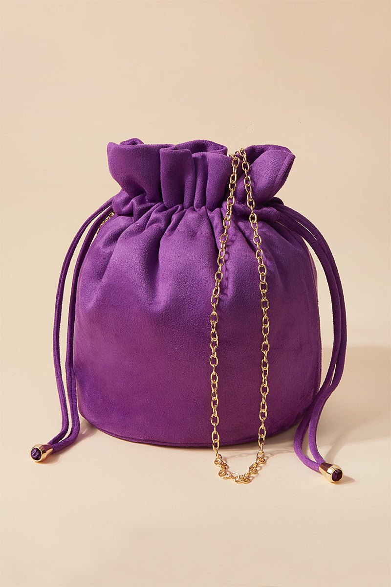Clutch Bombonera Morado · Le Palmier ·