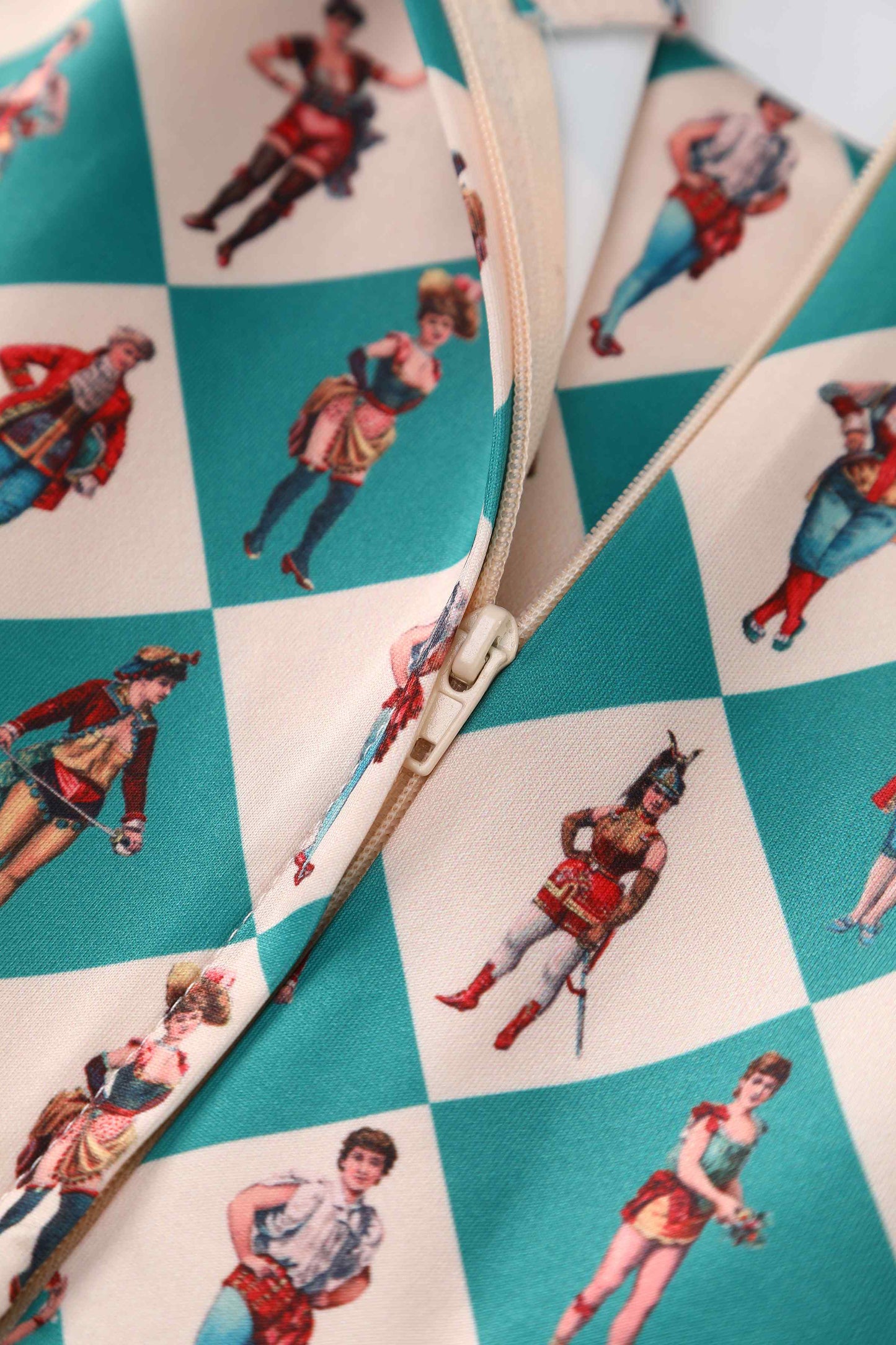 Amanda Green Vintage Circus Swing Dress
