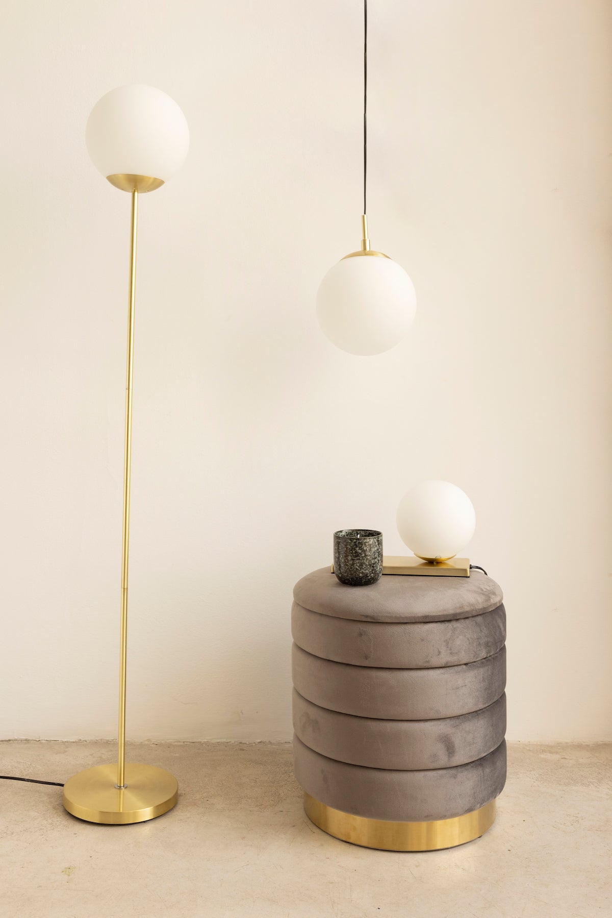 Lampara de techo Gatsby Dorada · Deco ·