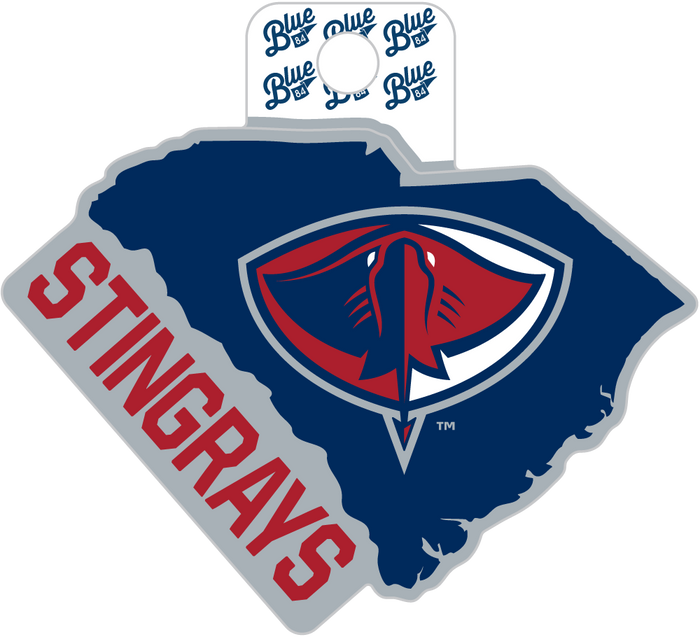 Stingrays State Crop Sticker