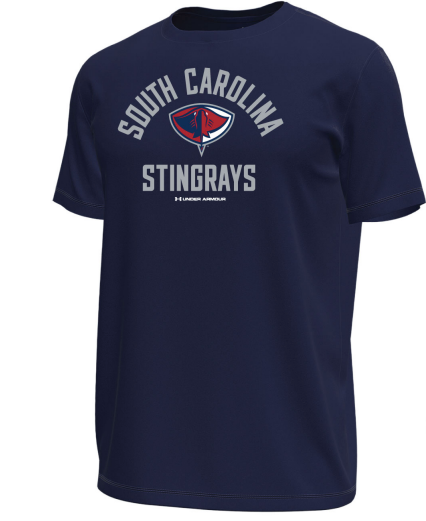 UA Dri-Fit Navy Stingrays Arch SS T-Shirt