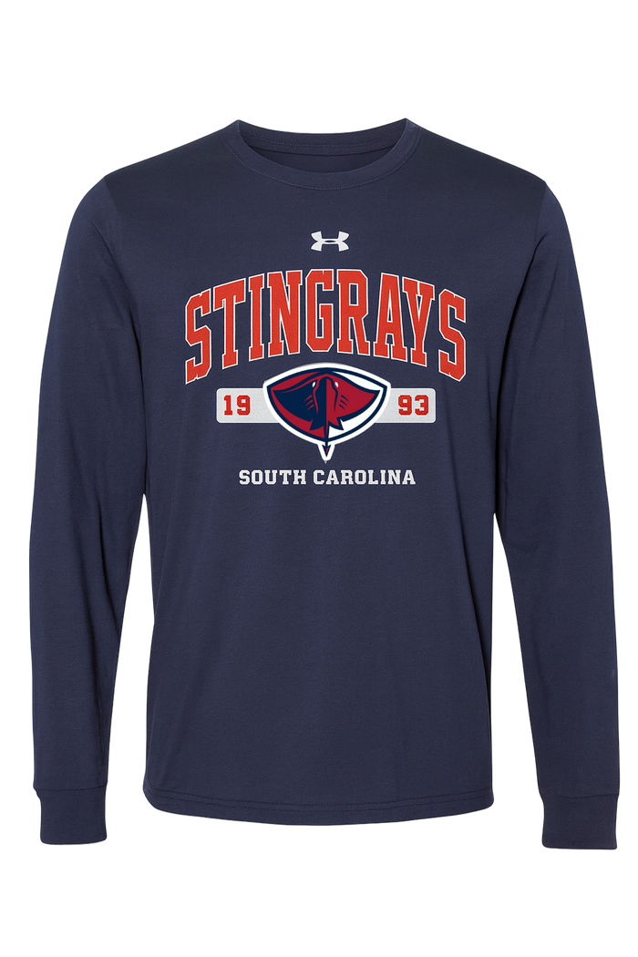 Under Armour Navy Long Sleeve T Shirt