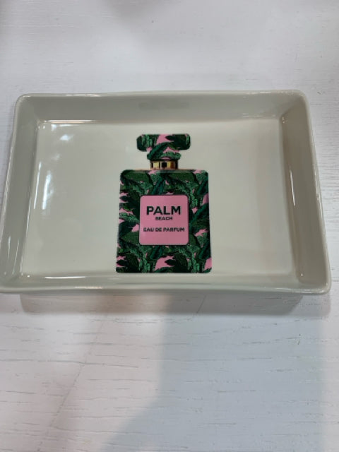 VANITY CERAMIC TRAY PALM BEACH