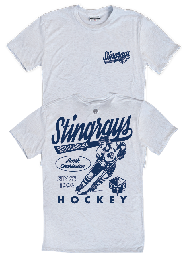 WIF Stingrays Ash Player S/S Tee