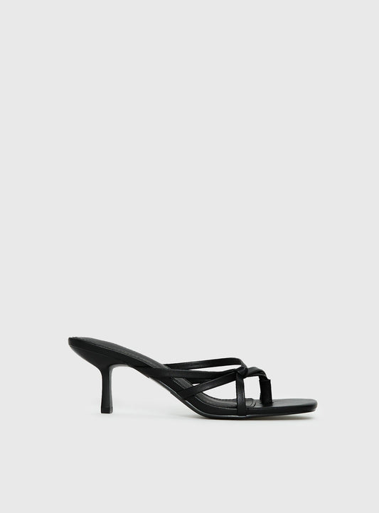 Goalie Heels Black