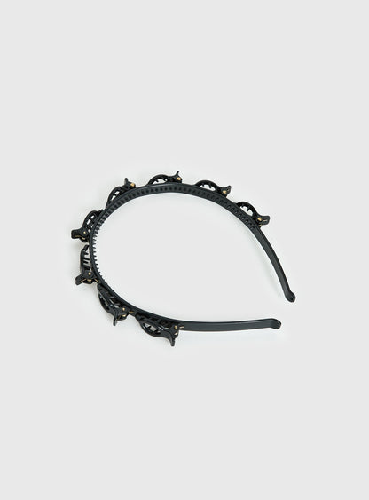 Lorean Headband Black