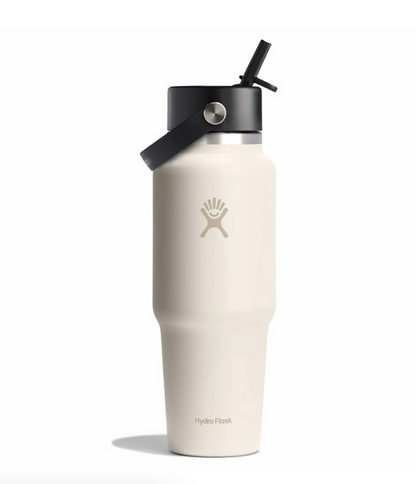 32 oz Wide Flex Straw Travel Bottle