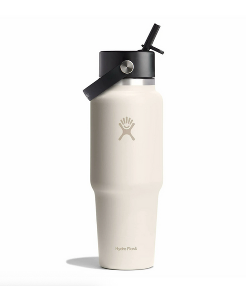 32 oz Wide Flex Straw Travel Bottle