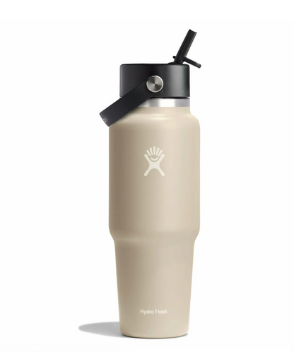 32 oz Wide Flex Straw Travel Bottle