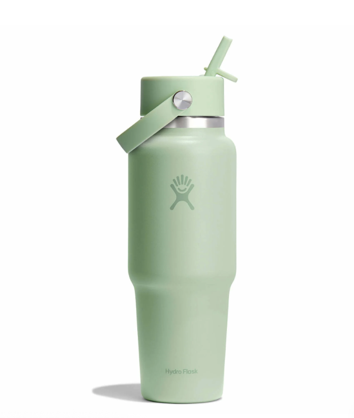 32 oz Wide Flex Straw Travel Bottle