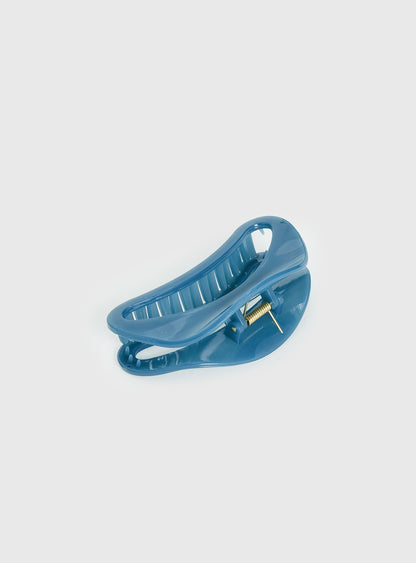 Say My Name Hair Clip Blue