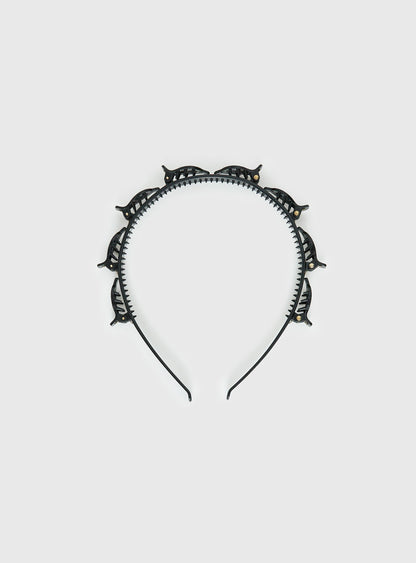 Lorean Headband Black