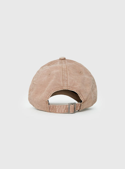 Damonica Distressed Cap Washed Mocha