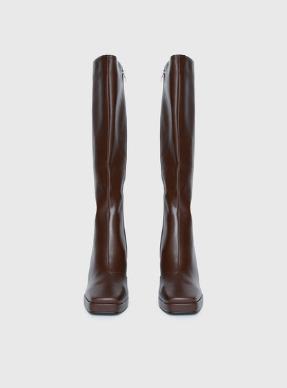 Montgomery Boots Matte Brown