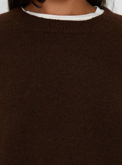 Ryanna Sweater Chocolate