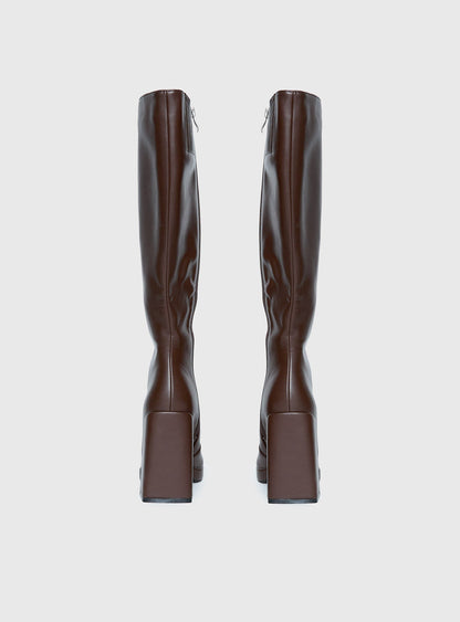 Montgomery Boots Matte Brown
