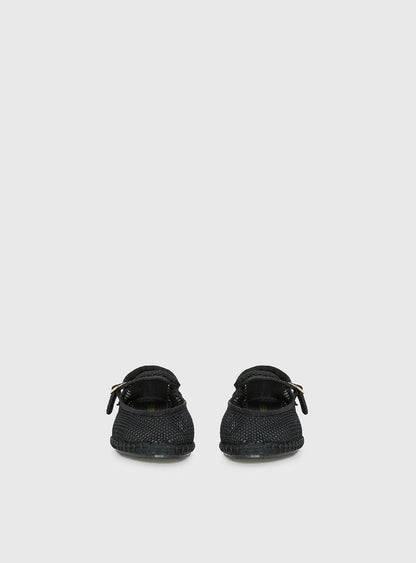 Therapy Alicante Mesh Ballet Flats Black