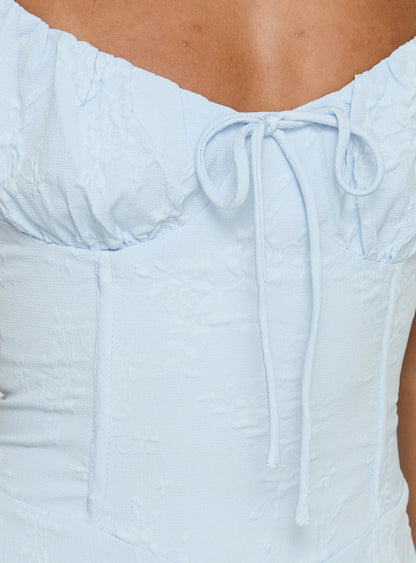 Members Only Maxi Dress Blue