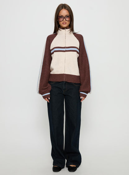 Korinne Low Rise Baggy Jeans Indigo