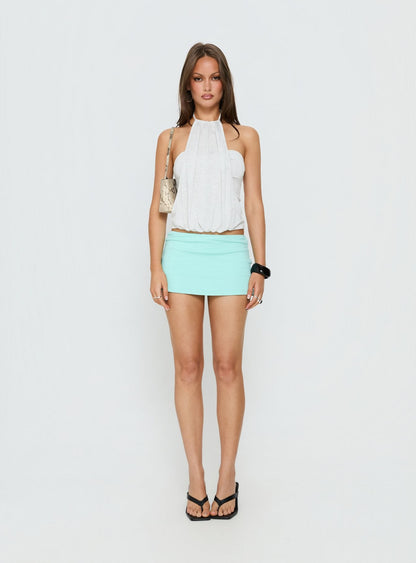 Slip Away Draped Top Grey