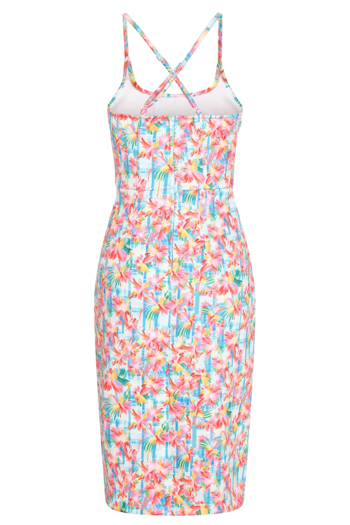Norma Summer Floral Fitted Dress