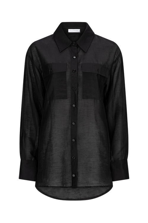 CURAAE Vincent Long Sleeve Shirt in Black