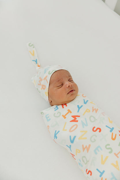 Knit Swaddle Blanket - Webster