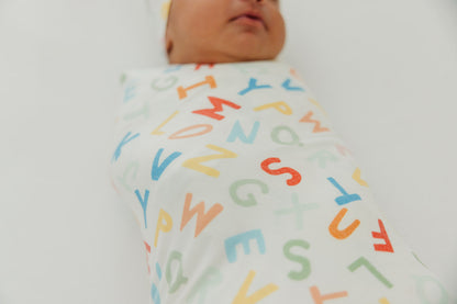 Knit Swaddle Blanket - Webster