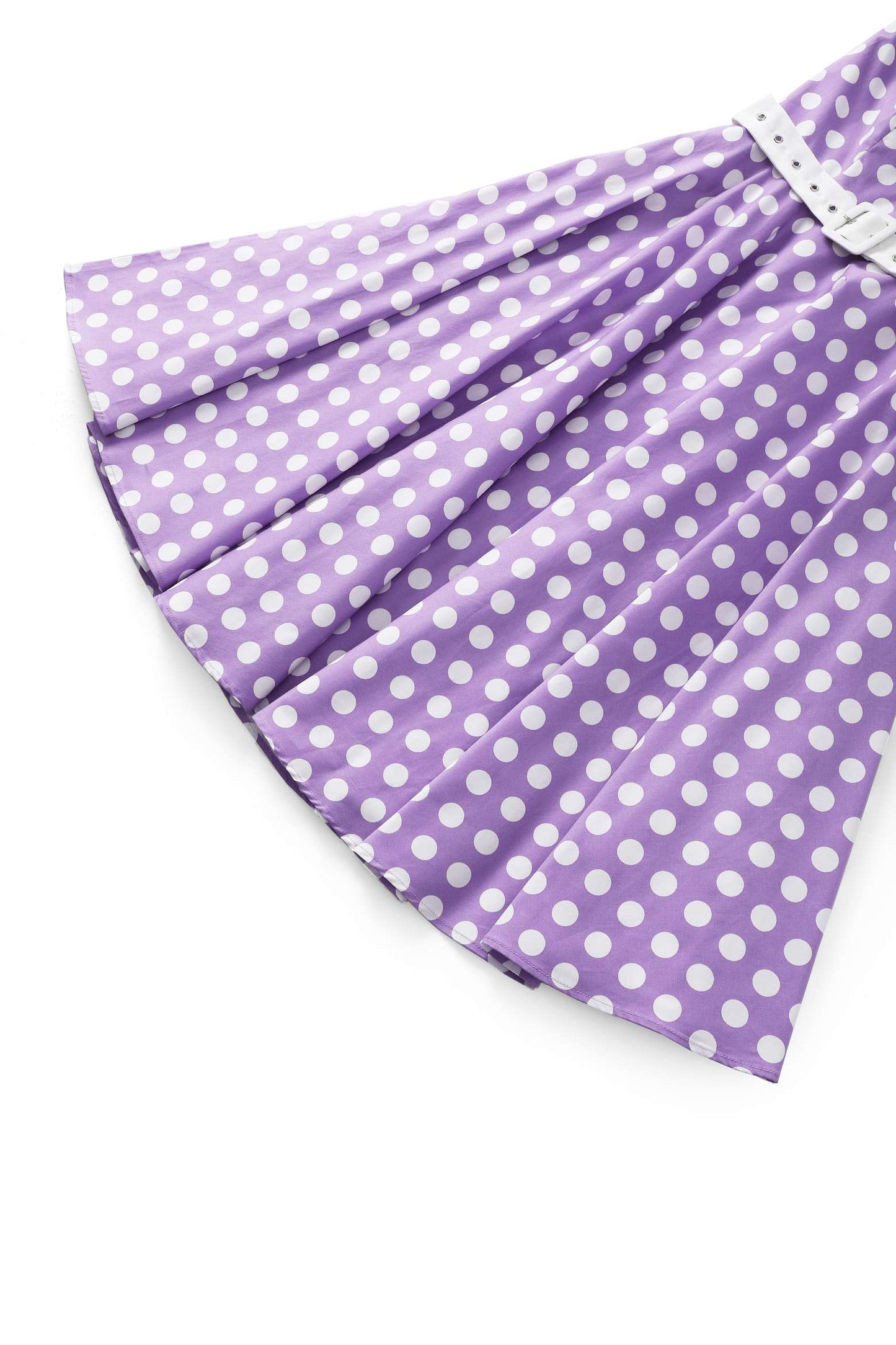 Daisy Lilac Polka Dot Halter Dress