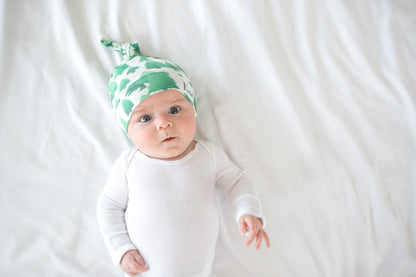 Top Knot Hat - Forest