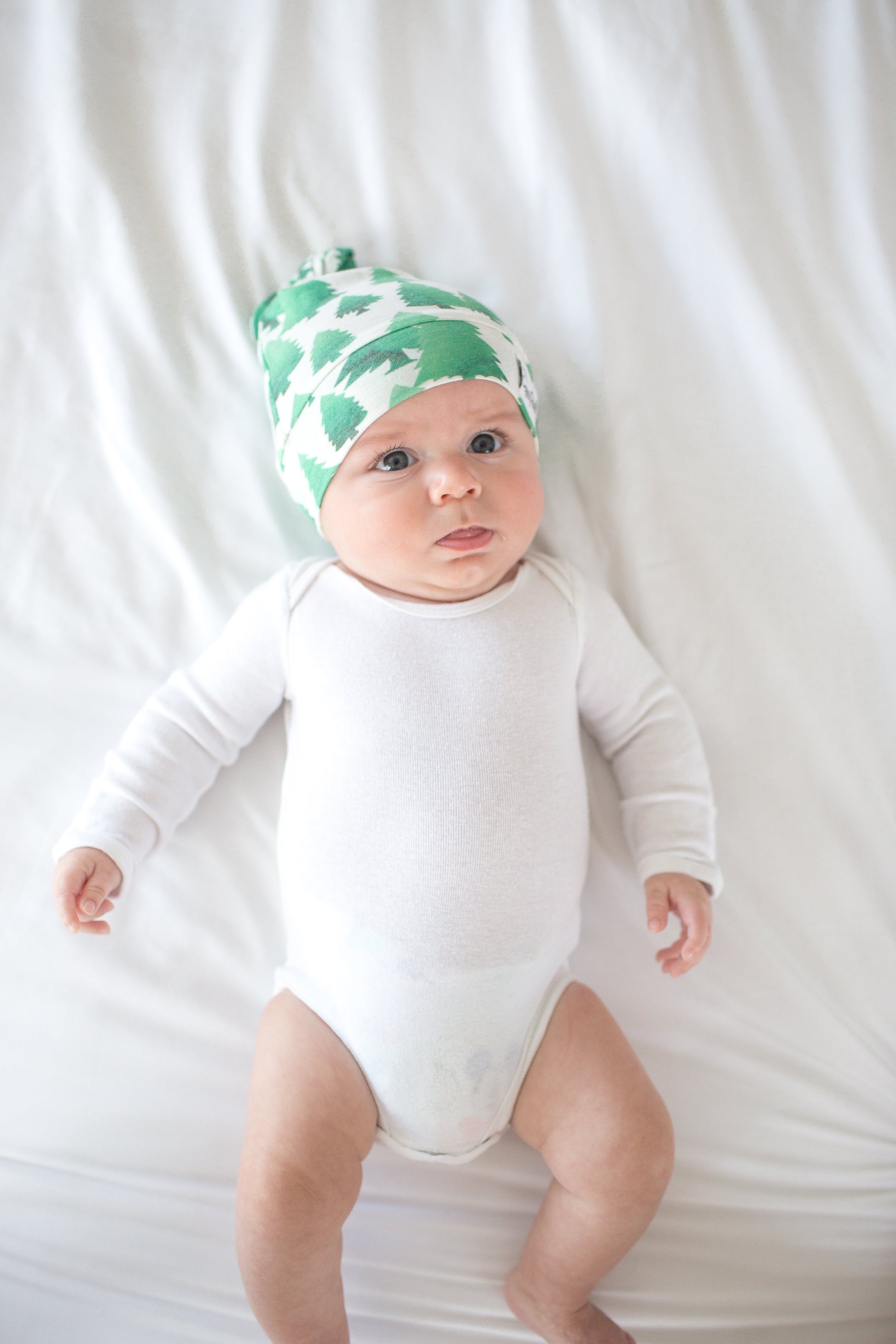 Top Knot Hat - Forest