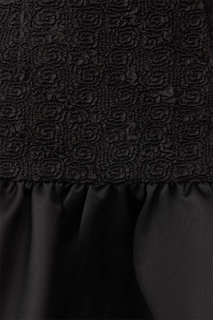 Dandelione Mini Dress in Black
