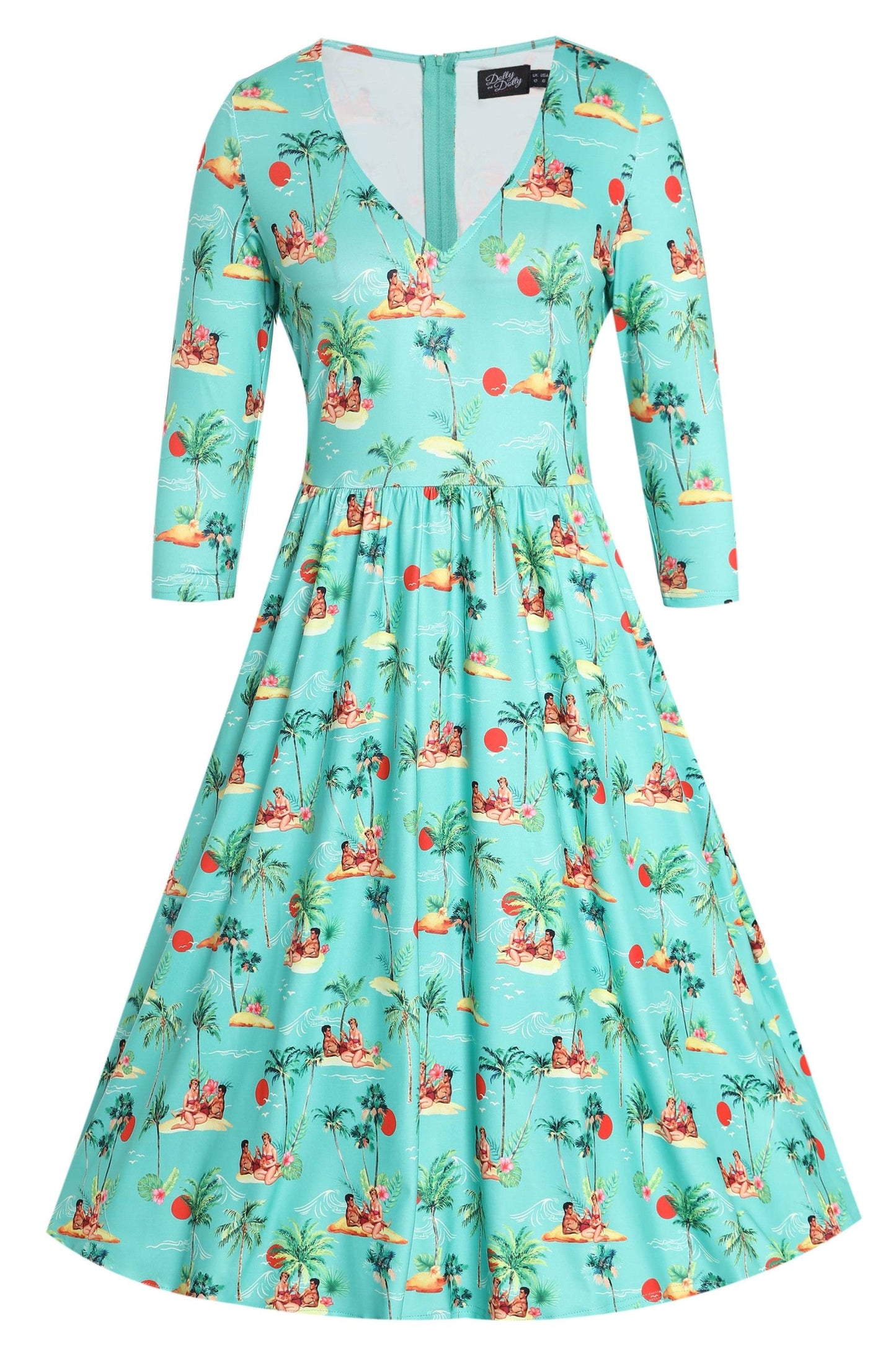 Billie Summer Pinup Couple Dress