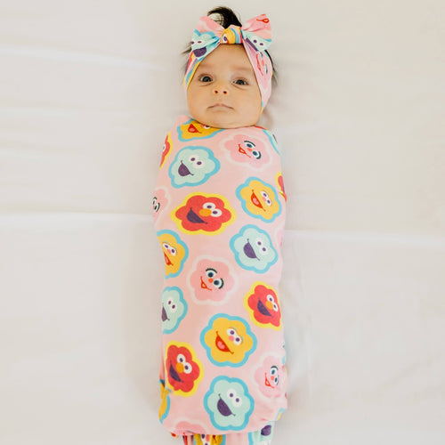 Knit Swaddle Blanket - Abby and Pals