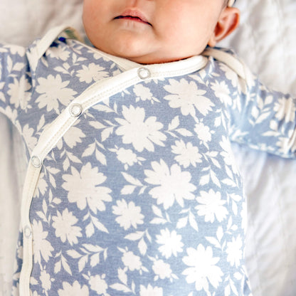 Newborn Knotted Gown - Lacie