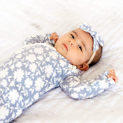 Newborn Knotted Gown - Lacie