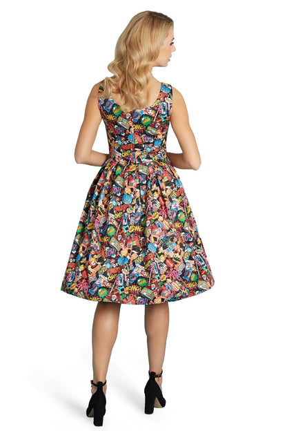 Amanda Pop Art Swing Dress