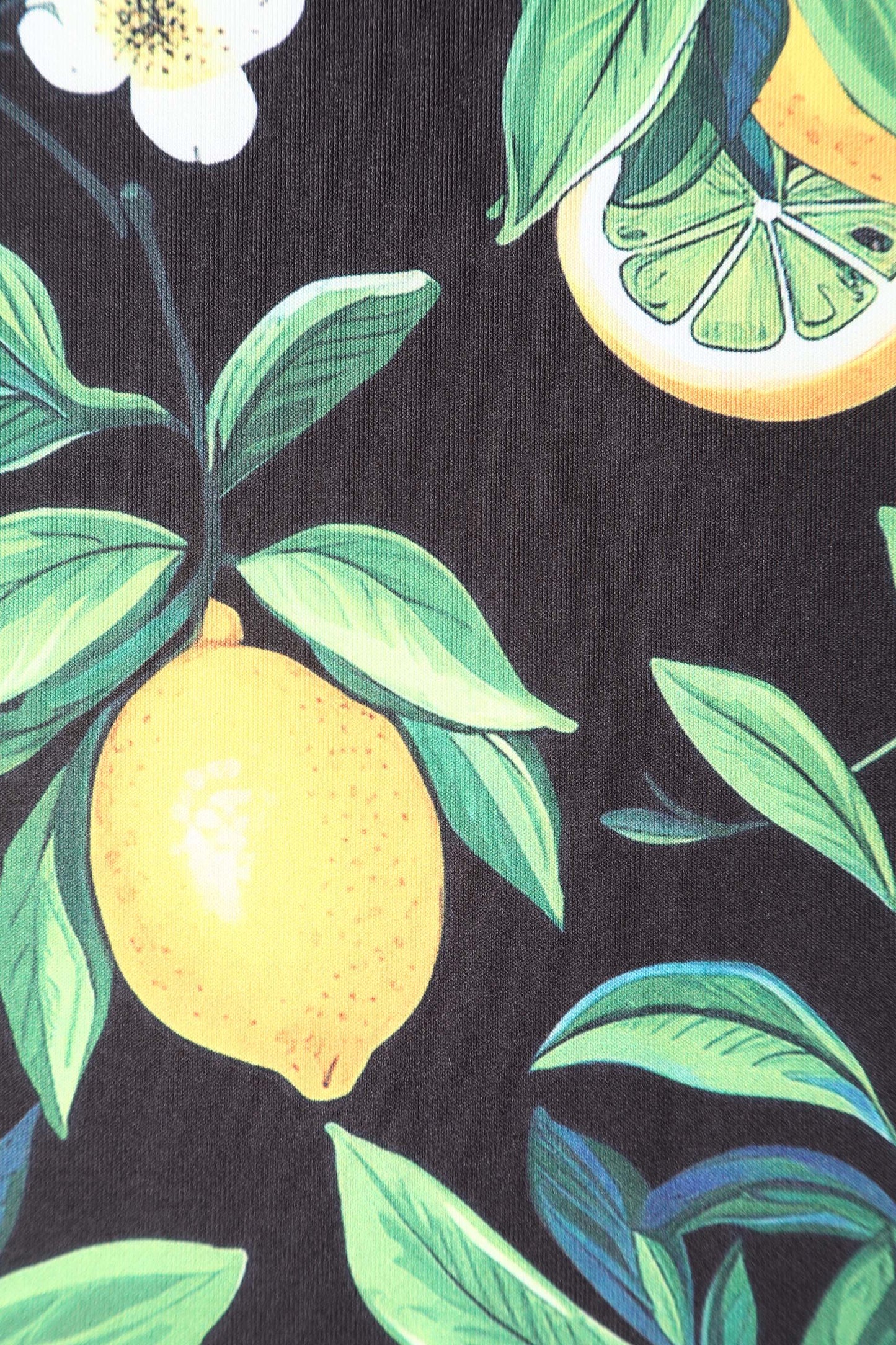 Monroe Black Lemon Pencil Dress