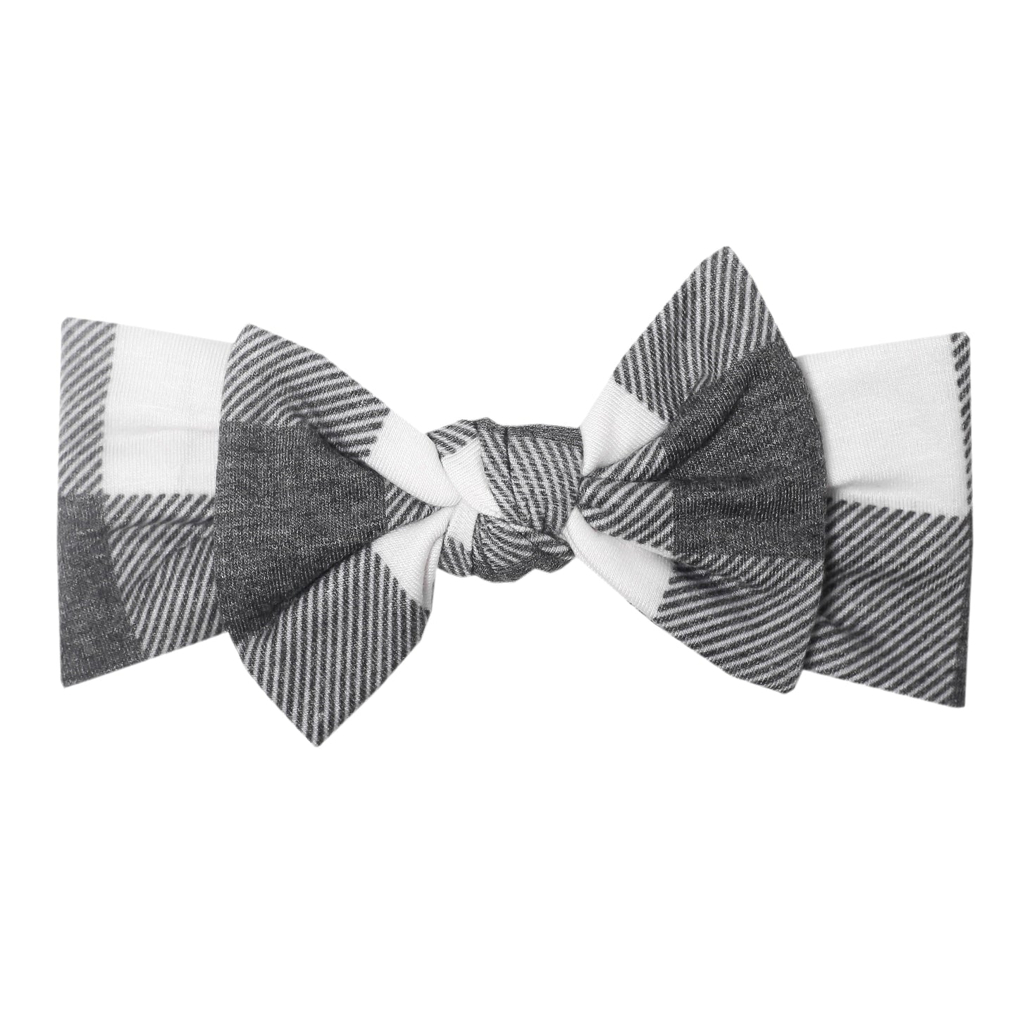 Knit Headband Bow - Scotland