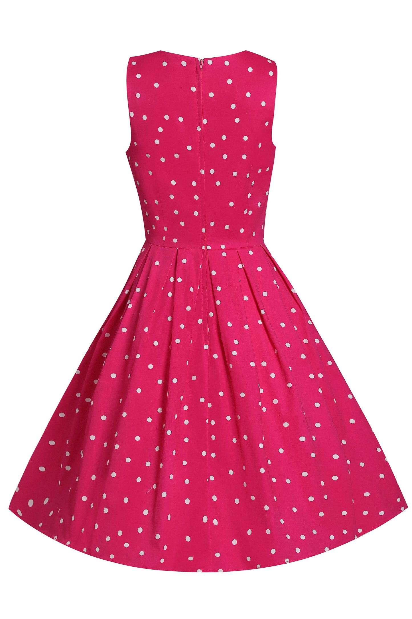 Lola 50's Retro Swing Dress in Hot Pink