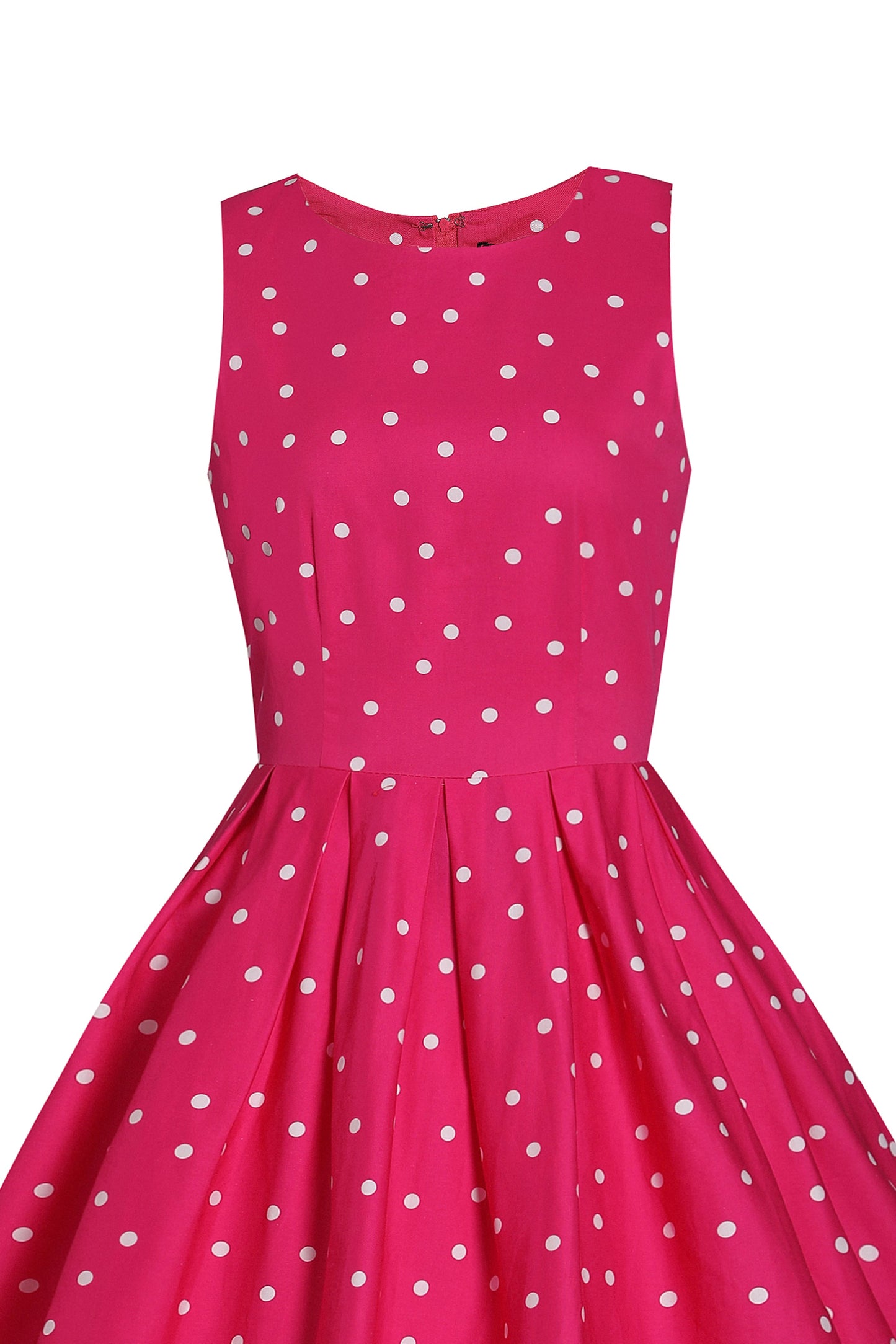Lola 50's Retro Swing Dress in Hot Pink