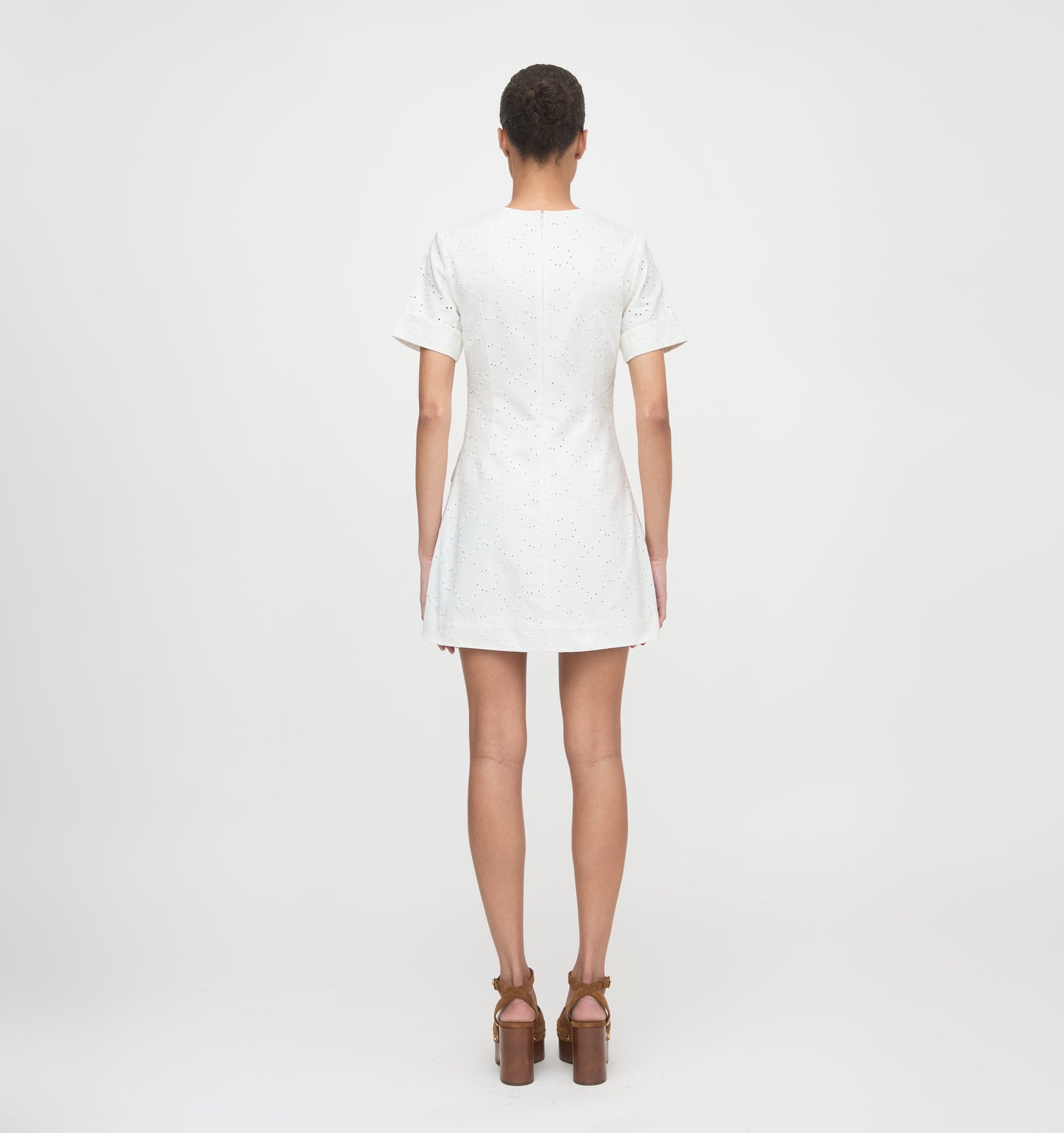 The Renata Dress - Ivory Eyelet