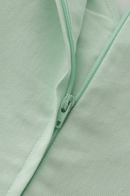 Lily Light Green Off Shoulder Dress