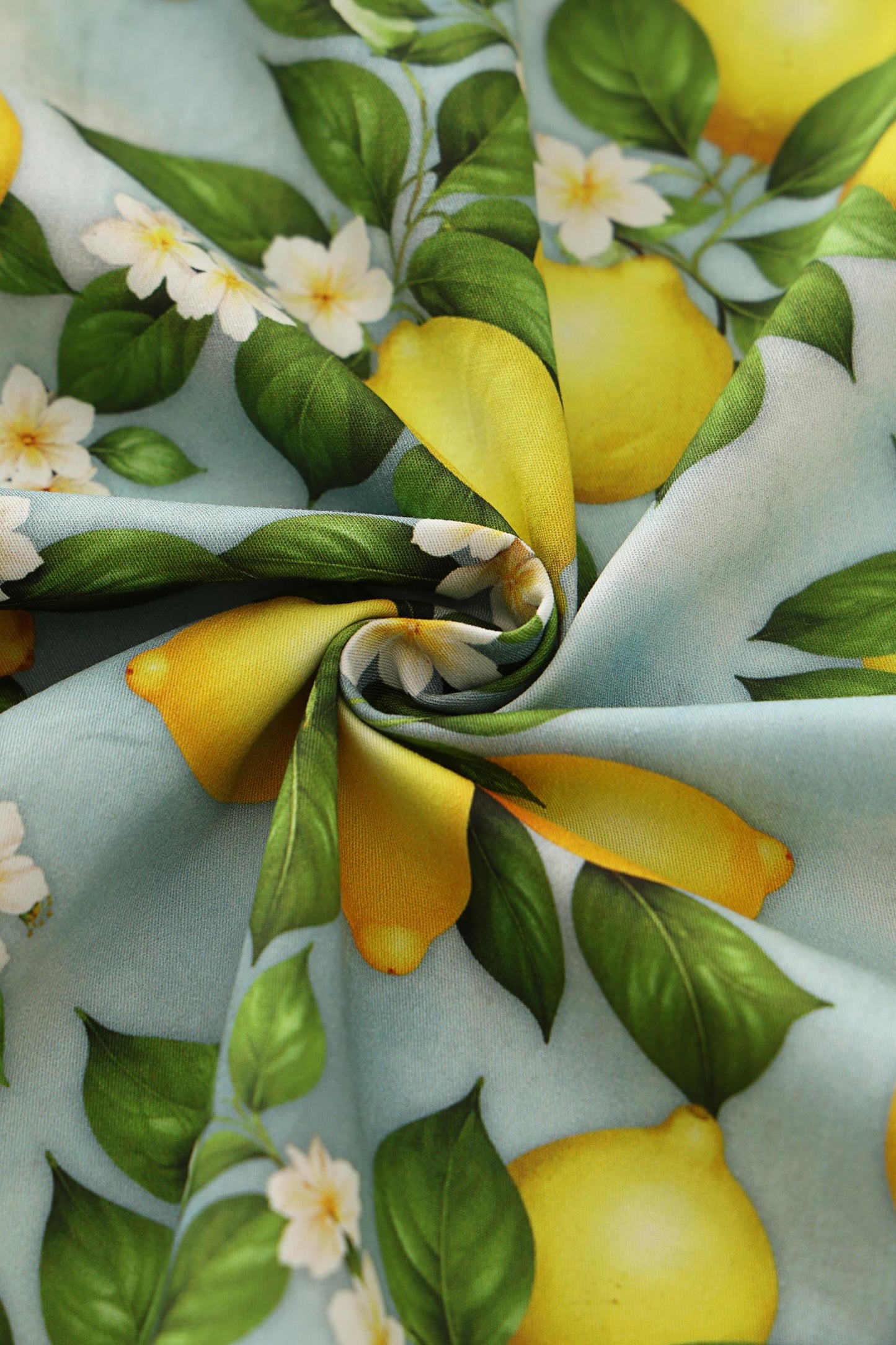 Ophelia Blue Lemon Midi Dress