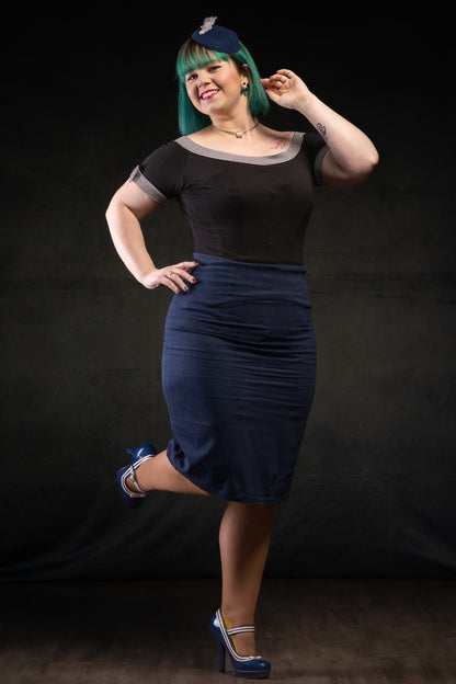 Layla Off Shoulder Black Top