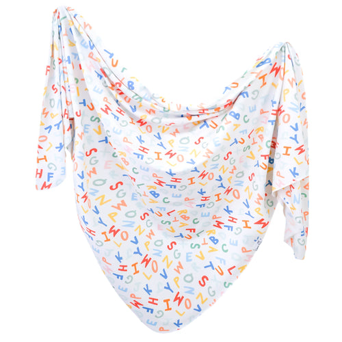 Knit Swaddle Blanket - Webster
