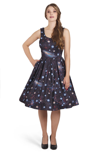 Amanda Outer Space Swing Dress