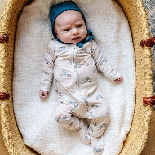 Zip-Up Footie Pajama - Ryder